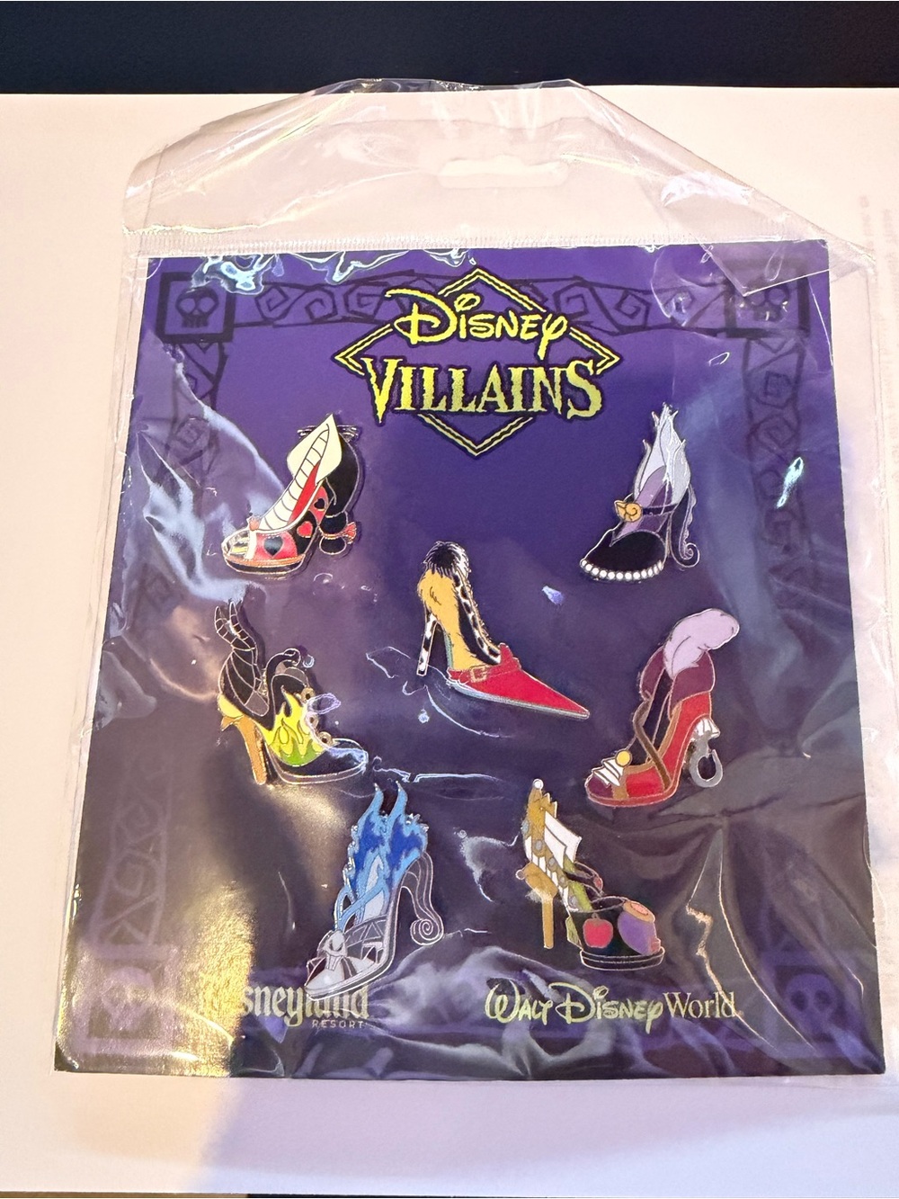 Disney villain pins